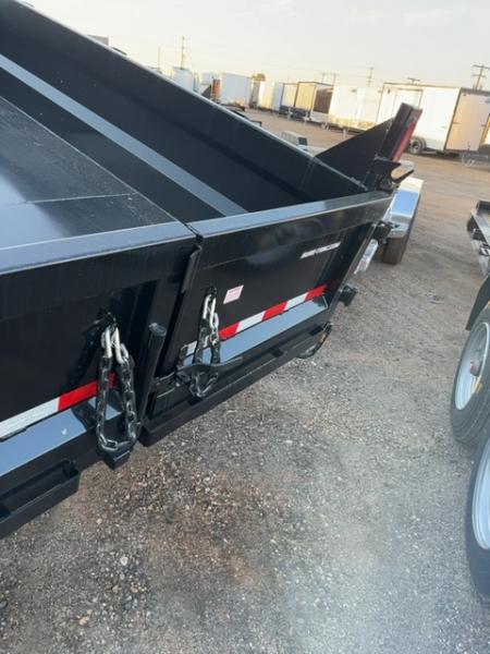 New 2025 Sure-Trac 7 x 14 HD Low Profile Dump Trailer, 14K Scissor Dump Trailer