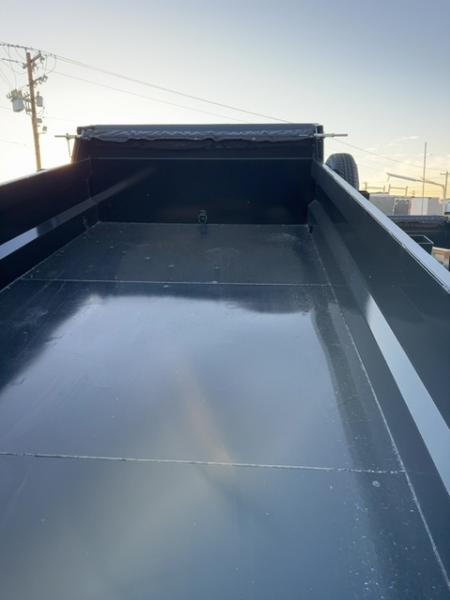 New 2025 Sure-Trac 7 x 14 HD Low Profile Dump Trailer, 14K Scissor Dump Trailer
