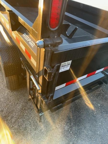 New 2025 Sure-Trac 7 x 14 HD Low Profile Dump Trailer, 14K Scissor Dump Trailer
