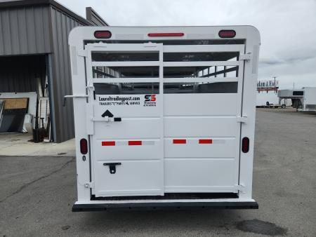 New 2027 S&S Manufacturing G.N. LIVESTOCK 20' Stock / Stock Combo Trailer