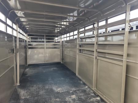 New 2027 S&S Manufacturing G.N. LIVESTOCK 24' Stock / Stock Combo Trailer