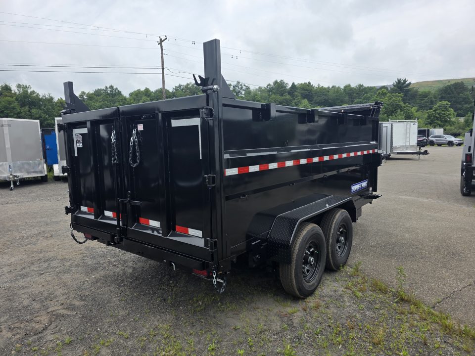 New 2026 Sure-Trac 7X14 14K - 4' HIGH SIDES Dump Trailer