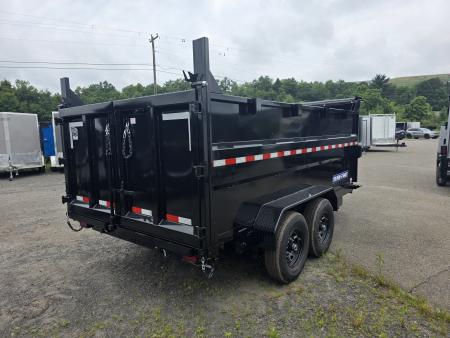 New 2026 Sure-Trac 7X14 14K - 4' HIGH SIDES Dump Trailer