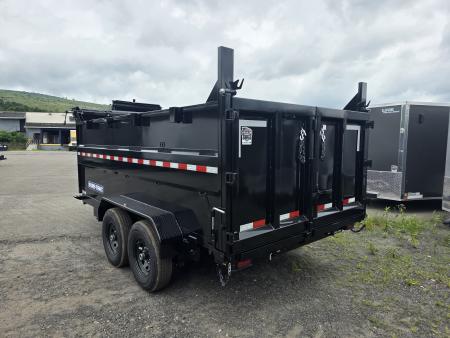 New 2026 Sure-Trac 7X14 14K - 4' HIGH SIDES Dump Trailer