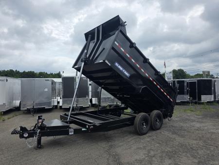 New 2026 Sure-Trac 7X14 14K - 4' HIGH SIDES Dump Trailer
