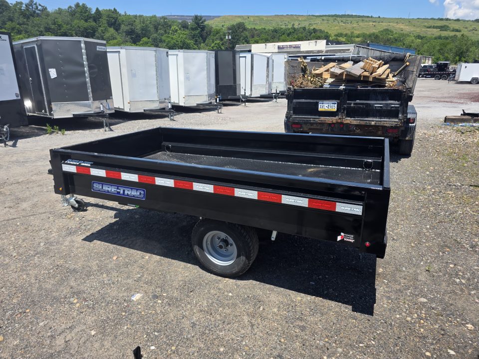 New 2026 Sure-Trac 4.5X8 HOME OWNER Dump Trailer