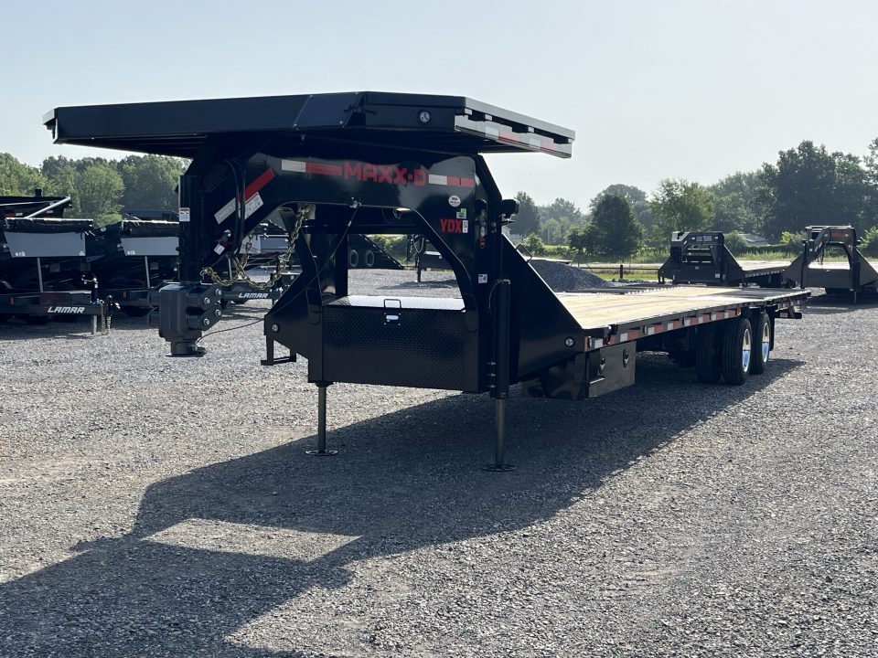 New 2027 MAXXD Hydraulic Dovetail Gooseneck Trailer | 34' x 102' 30K GVWR