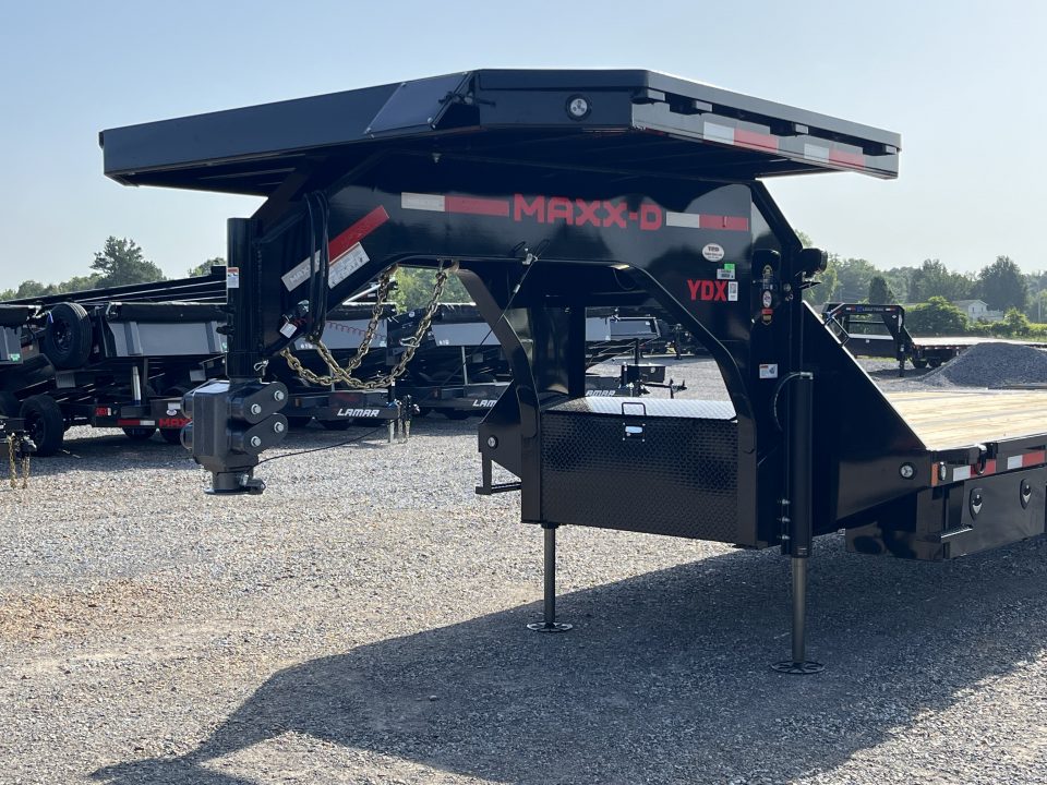 New 2027 MAXXD Hydraulic Dovetail Gooseneck Trailer | 34' x 102' 30K GVWR