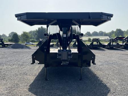New 2027 MAXXD Hydraulic Dovetail Gooseneck Trailer | 34' x 102' 30K GVWR