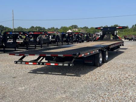 New 2027 MAXXD Hydraulic Dovetail Gooseneck Trailer | 34' x 102' 30K GVWR