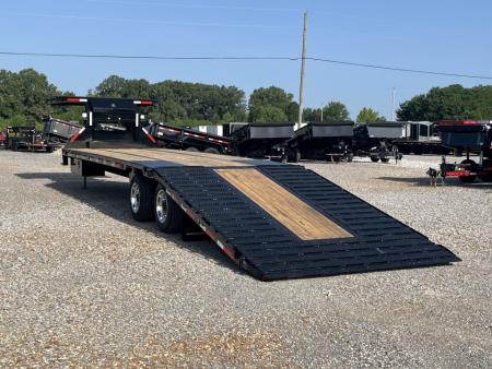 New 2027 MAXXD Hydraulic Dovetail Gooseneck Trailer | 34' x 102' 30K GVWR