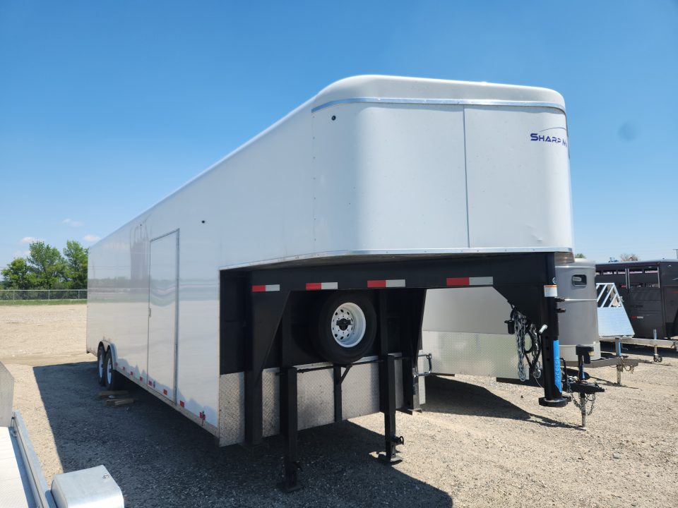 Used 2023 Sharp Manufacturing 8.5 X 28 GN CARGO Cargo / Enclosed Trailer