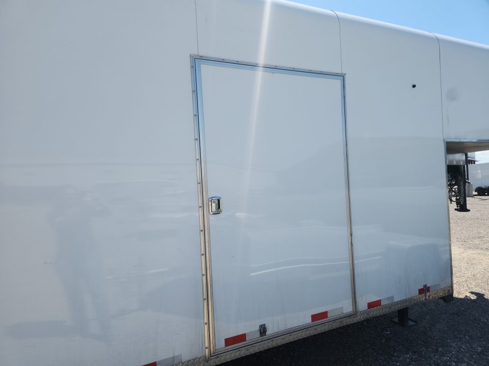 Used 2023 Sharp Manufacturing 8.5 X 28 GN CARGO Cargo / Enclosed Trailer