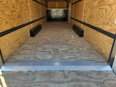 Used 2023 Sharp Manufacturing 8.5 X 28 GN CARGO Cargo / Enclosed Trailer