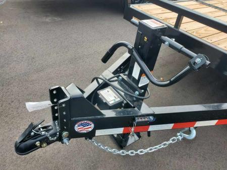 New 2026 Sure-Trac 7X20(16+4) 14K SPLIT TILT Equipment Trailer 4FT FIXED DECK AND 16FT GRAVITY TILT