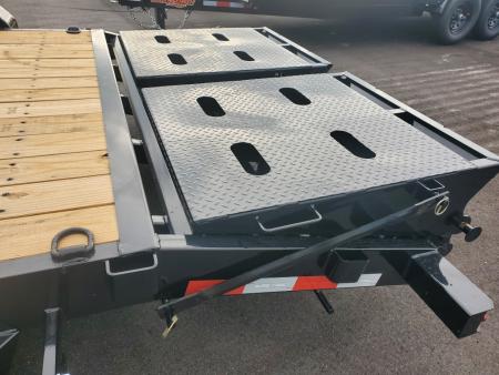 New 2026 Sure-Trac 7X20(17+3) 14000 LB GVWR Equipment Trailer WITH FULL WIDTH RAMPS