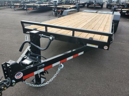 New 2026 Sure-Trac 7X20(17+3) 14000 LB GVWR Equipment Trailer WITH FULL WIDTH RAMPS