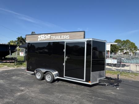 New 2026 Covered Wagon Trailers 7X16 TA 7FT INT HT RAMP Cargo / Enclosed Trailer