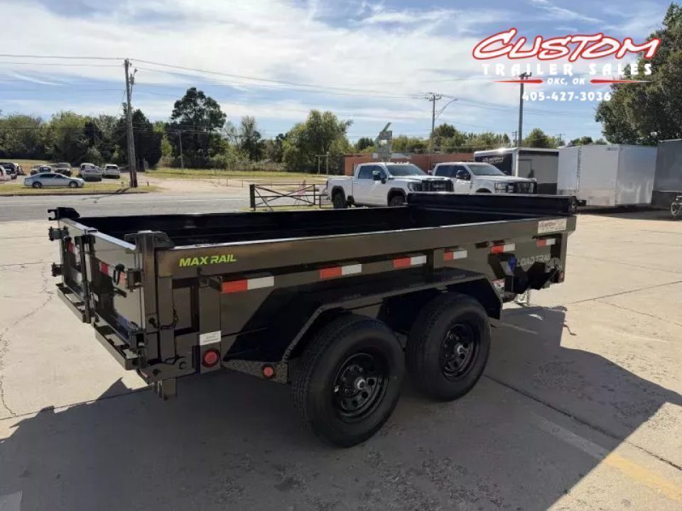 New #010422 2026 LOAD TRAIL DE 6 X 12 TANDEM AXLE 10K BUMPER PULL DUMP