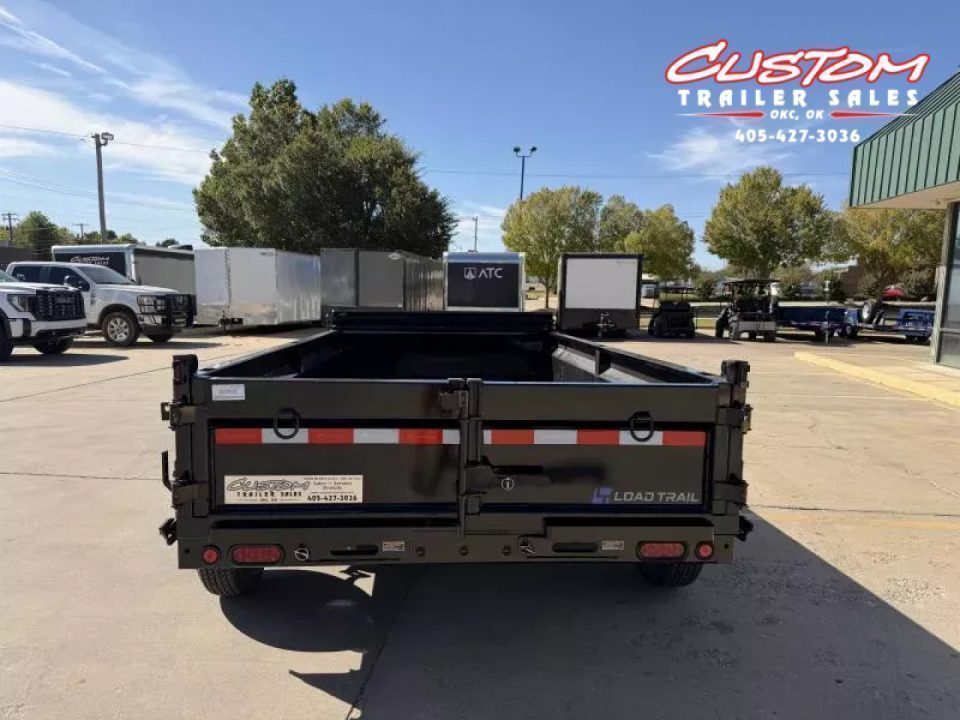 New #010422 2026 LOAD TRAIL DE 6 X 12 TANDEM AXLE 10K BUMPER PULL DUMP