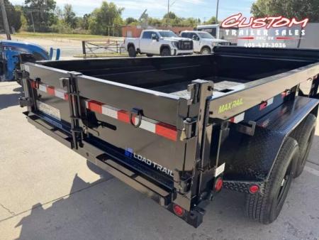 New #010422 2026 LOAD TRAIL DE 6 X 12 TANDEM AXLE 10K BUMPER PULL DUMP
