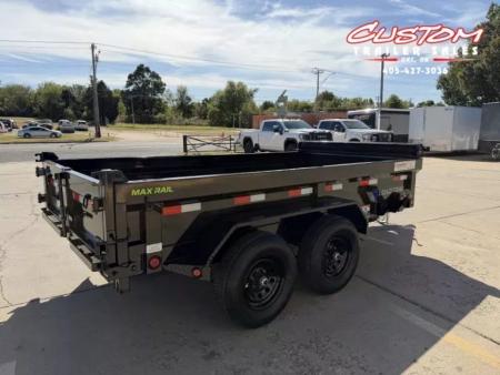 New #010422 2026 LOAD TRAIL DE 6 X 12 TANDEM AXLE 10K BUMPER PULL DUMP