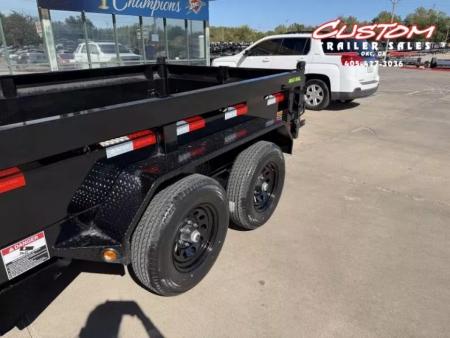 New #010422 2026 LOAD TRAIL DE 6 X 12 TANDEM AXLE 10K BUMPER PULL DUMP