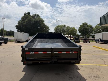 New #388339 2027 LOAD TRAIL DE 14 X 83 TANDEM AXLE BUMPER PULL 14K DUMP TRAILER