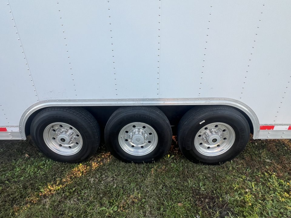 Used 2004 Goldrush 32' Aluminum Stacker Trailer