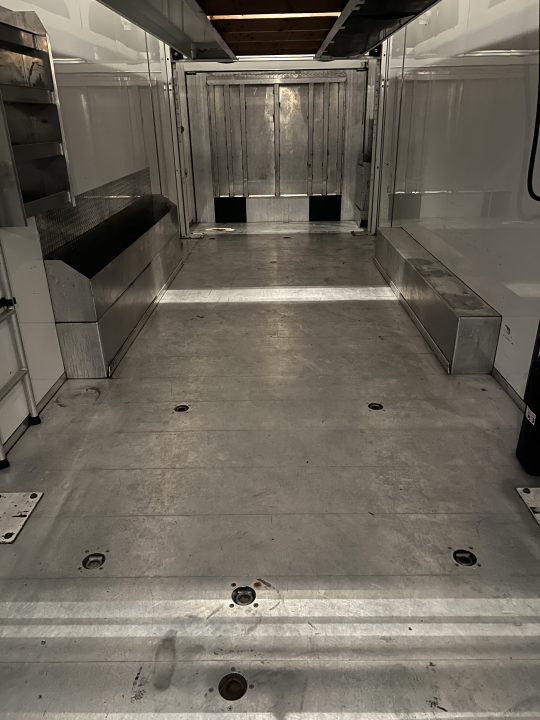 Used 2004 Goldrush 32' Aluminum Stacker Trailer