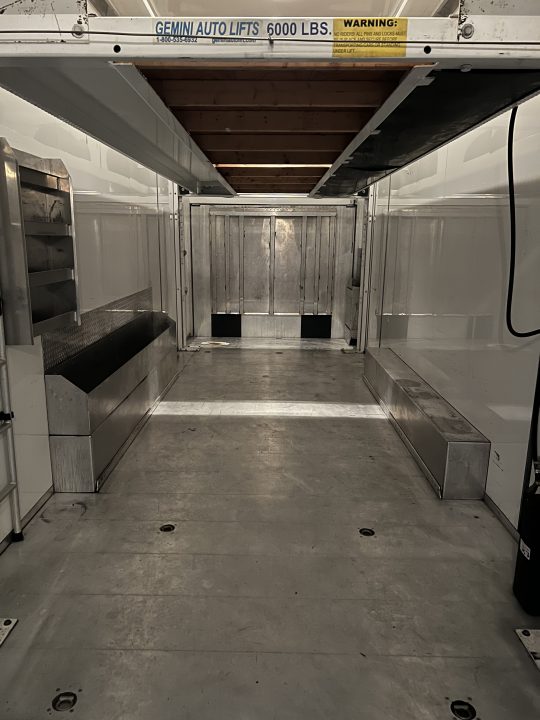 Used 2004 Goldrush 32' Aluminum Stacker Trailer