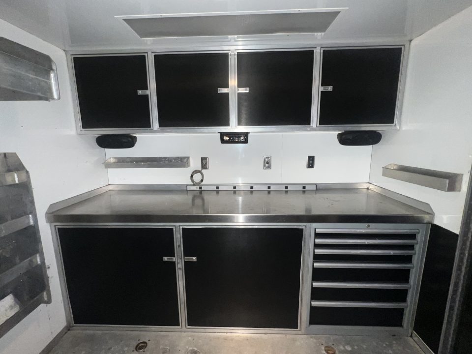 Used 2004 Goldrush 32' Aluminum Stacker Trailer