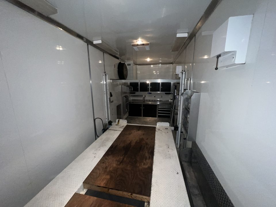 Used 2004 Goldrush 32' Aluminum Stacker Trailer