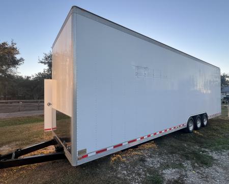 Used 2004 Goldrush 32' Aluminum Stacker Trailer