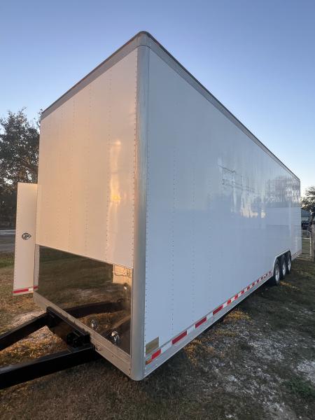 Used 2004 Goldrush 32' Aluminum Stacker Trailer