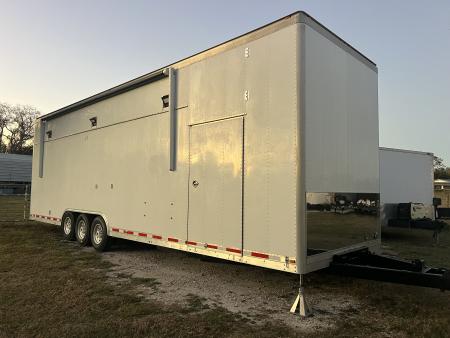 Used 2004 Goldrush 32' Aluminum Stacker Trailer