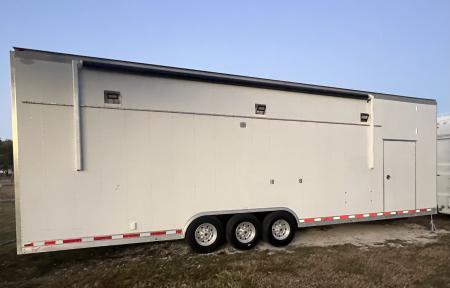 Used 2004 Goldrush 32' Aluminum Stacker Trailer