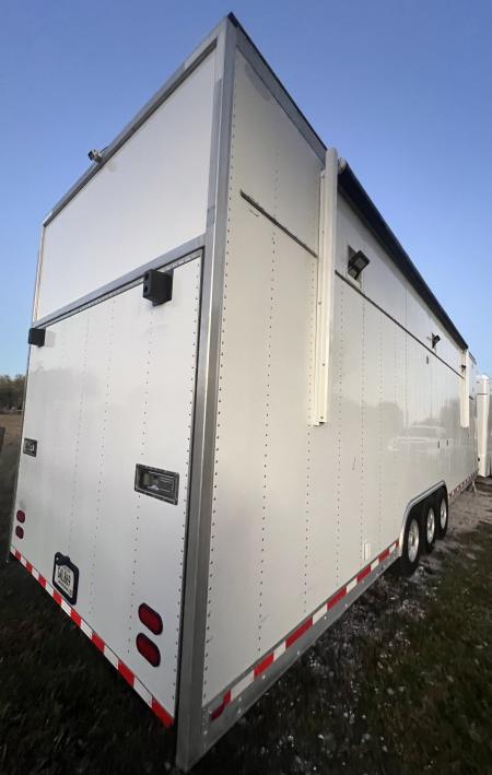 Used 2004 Goldrush 32' Aluminum Stacker Trailer