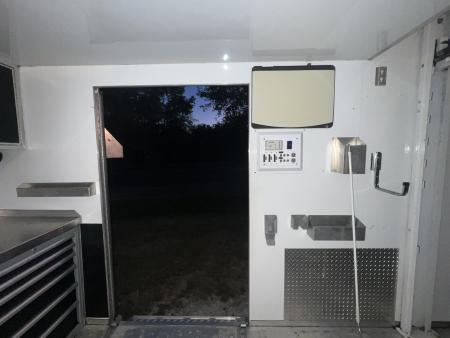 Used 2004 Goldrush 32' Aluminum Stacker Trailer