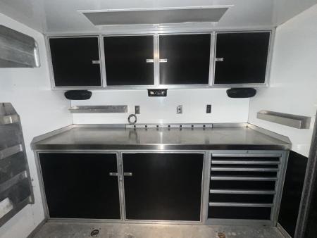 Used 2004 Goldrush 32' Aluminum Stacker Trailer