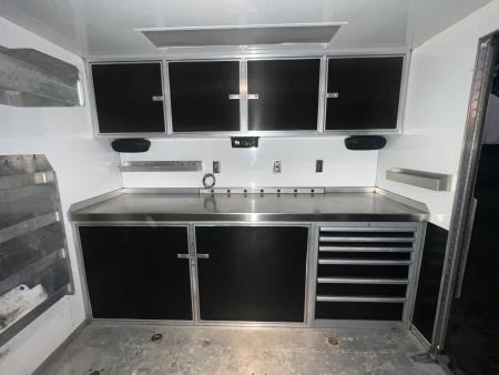 Used 2004 Goldrush 32' Aluminum Stacker Trailer