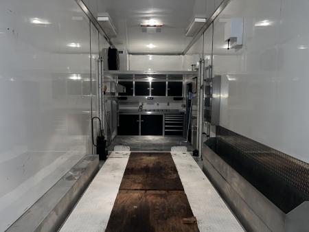 Used 2004 Goldrush 32' Aluminum Stacker Trailer
