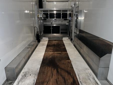 Used 2004 Goldrush 32' Aluminum Stacker Trailer