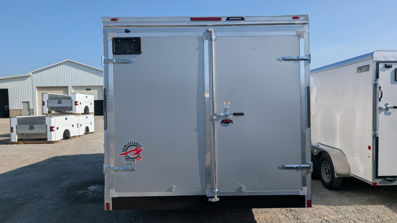 New 2027 Homesteader 8.5 x 18 HD SERIES Intrepid Cargo Trailer w/ Barn Doors (9950# GVW)