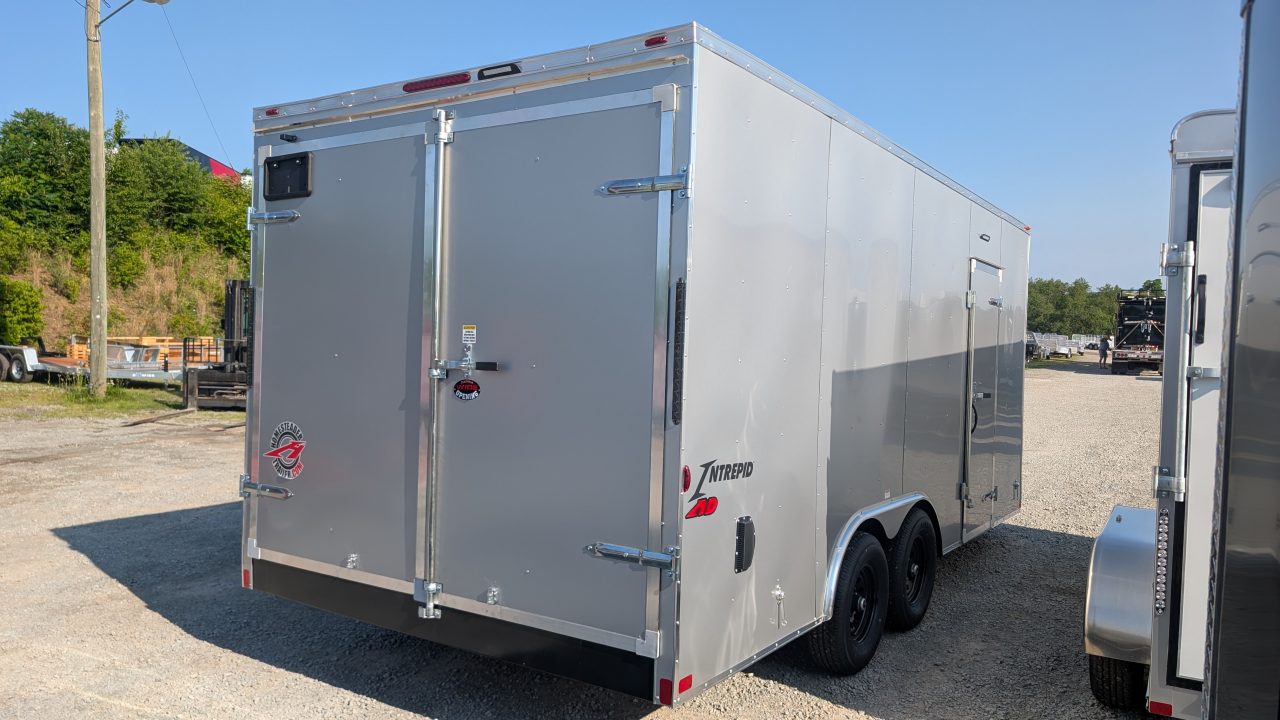 New 2027 Homesteader 8.5 x 18 HD SERIES Intrepid Cargo Trailer w/ Barn Doors (9950# GVW)
