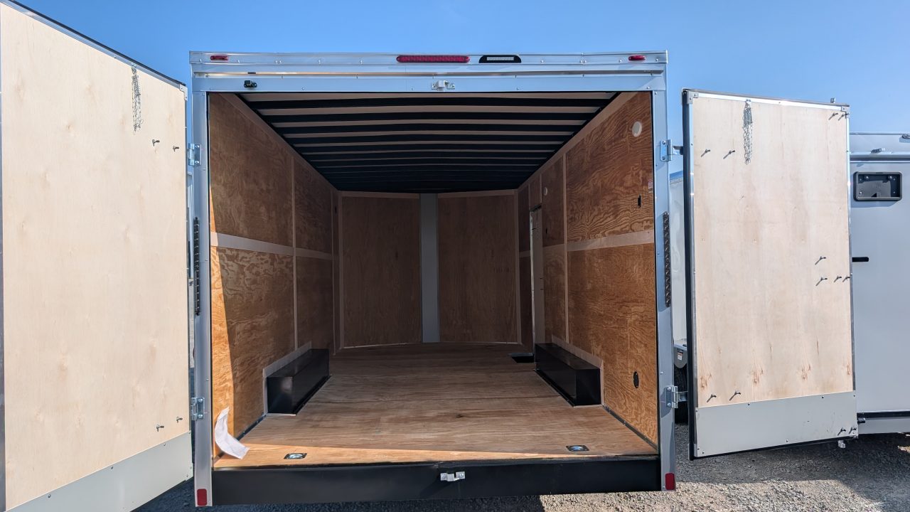 New 2027 Homesteader 8.5 x 18 HD SERIES Intrepid Cargo Trailer w/ Barn Doors (9950# GVW)