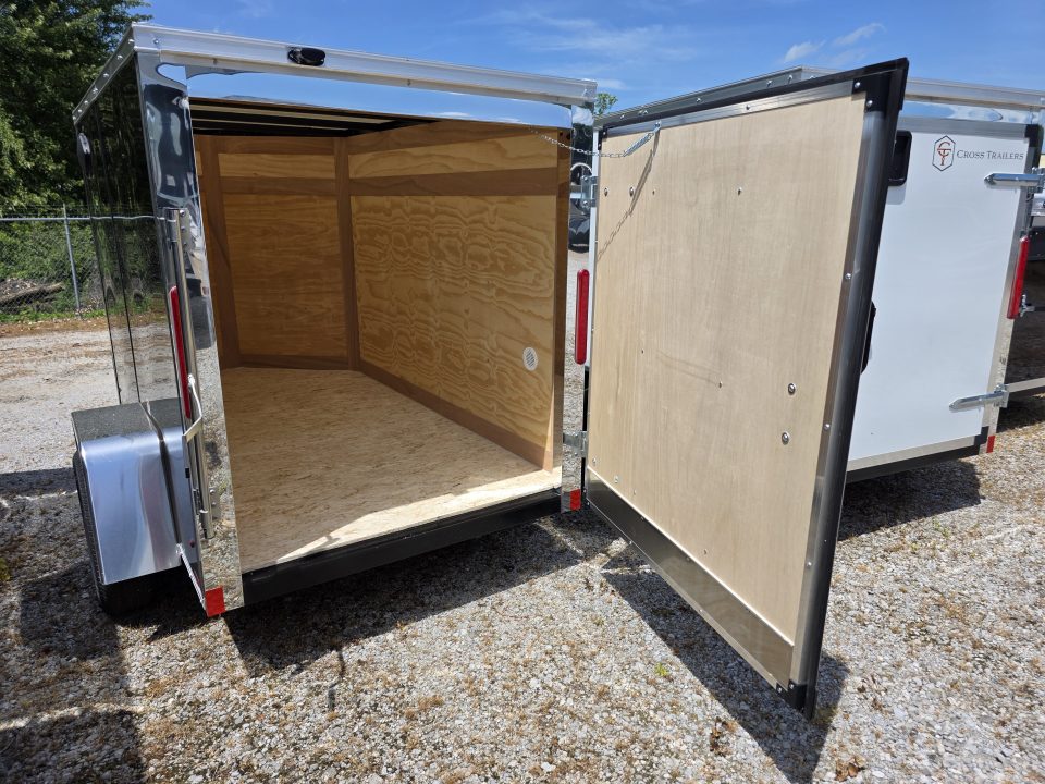 New 2026 Cross Trailers 5X8 screwless CARGO ENCLOSED TRAILER 5 X 8 Cargo / Enclosed Trailer