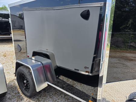 New 2026 Cross Trailers 5X8 screwless CARGO ENCLOSED TRAILER 5 X 8 Cargo / Enclosed Trailer