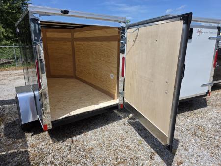 New 2026 Cross Trailers 5X8 screwless CARGO ENCLOSED TRAILER 5 X 8 Cargo / Enclosed Trailer
