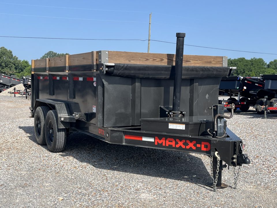 Used 2021 MAXXD 83"x14' 14k Telescopic Dump Trailer